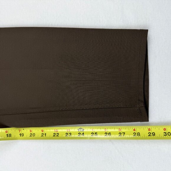 St. Johns Bay Women's Comfort Stretch Skinny Chocolate Brown Leggings Size M NWT - Picture 11 of 11